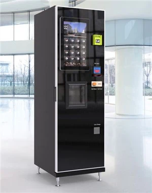 Insérer un distributeur automatique de café Coin